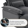 123x55'' U-Shaped Sofa with Console, Cupholders, USB, 6-Seater, Symmetrical Design, Living Room Sleeper Set - 2 of 4