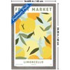 Trends International Reinders: Fruit Market - Limoncello Framed Wall Poster Prints Barnwood Framed Version 14.725" x 22.375" - 3 of 4