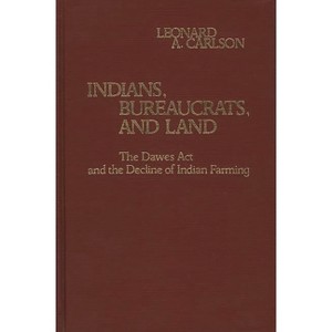 Indians, Bureaucrats, and Land - (Contributions in Economics and Economic History) by  Leonard Carlson (Hardcover) - 1 of 1