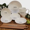 Certified International It's Just Words Ceramic Serving Bowl 120oz - White - image 2 of 2