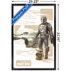 Trends International Star Wars: The Mandalorian Season 3 - N1 Starfighter Framed Wall Poster Prints - 3 of 4