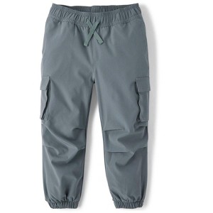 The Children's Place Boys Quick Dry Lined Parachute Cargo Jogger Pants - 1 of 4
