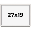 PosterPalooza | Shadow Box 1.5" Depth Silver Picture Frame - UV Acrylic, Backing Board, Hanging Hardware - 2 of 4