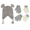 Girls Critter Winter Hat and 2 Pair Gloves or Mittens (Toddler/Little Girls) - 2 of 2