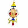 Morawski 7.75 In Mod Glow Eclipta Scroll Extensions Flowers Teardrop Tree Ornaments - 3 of 4