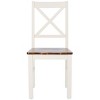 Akash Dining Chair (Set of 2) - White/Natural - Safavieh - 3 of 4