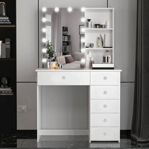 Astrid Makeup Vanity - Boahaus - 1 of 4