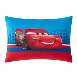 Lightning McQueen Kids Bed Pillow Pack w/ Removable Pillowcase - 1 of 4