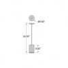 Access Lighting Pilson 1 - Light Pendant in  Matte Black - 2 of 4
