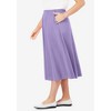 Woman Within Plus Size 7-Day Knit A-Line Skirt - 4 of 4