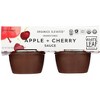 White Leaf Provisions Organic Apple and Cherry Sauce - Case of 6/4/4 oz - 2 of 4