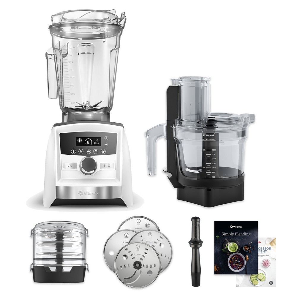 Vitamix Ascent Series A3500 Gourmet SmartPrep Kitchen System White