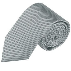 Allegra K Men's Self-tied Textured Wide Necktie - 1 of 4