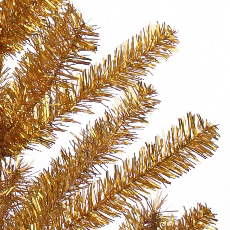 Northlight 3' Medium Gold Tinsel Twig Artificial Christmas Tree, Unlit, 3 of 5