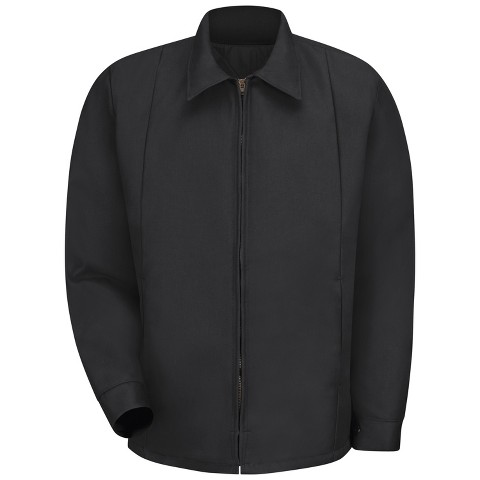 Red Kap Perma-Lined Panel Jacket, Black - Xx Large