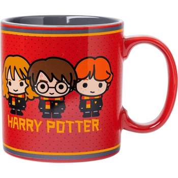Harry Potter - Hogwarts Chibi Ron Hermione Dumbledore Hagrid Morphing Mugs  Heat-Changing Drinkware