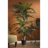 Nearly Natural 6.5-ft Golden Cane Palm Artificial Tree - 2 of 2
