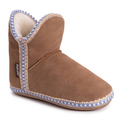 Women's muk luks 2024 amira bootie slippers