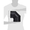 DuraVent DuraBlack 6 Inch 24 Gauge 430 Stainless Steel Easy Installation Single Wall Wood Burning Stove 90 Degree Elbow Connector, Black - 3 of 4