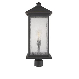 Z-Lite Portland 1 - Light Post Light in  Oil Rubbed Bronze - 1 of 1