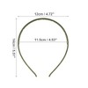 Unique Bargains Women's Classic Fashion Frosted Headband 5.51"x4.72" 1 Pc - 3 of 4
