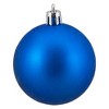 Northlight 60ct Shatterproof Matte Christmas Ball Tree Ornament Set 2.5" - Lavish Blue - 3 of 3