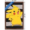 Trends International Pokémon - Pikachu Open Arms Framed Wall Poster Prints - 3 of 4