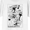 Fire Force Manga Shinra Fight Scene Crew Neck Short Sleeve Men's White T-shirt - 2 of 3