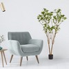 NAYSAYE Planter Faux Citrus Tree Artificial Indoor Plant with Lifelike Leaves for Indoor Outdoor Garden, Green, 23.6"*23.6"*63" - 2 of 4