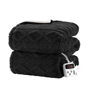 Heating Pads, Soft Washable Electric Blanket, Heating Blanket for Bedding, With 10 Heat Settings, Use for Sofa and Bed - 1 of 4