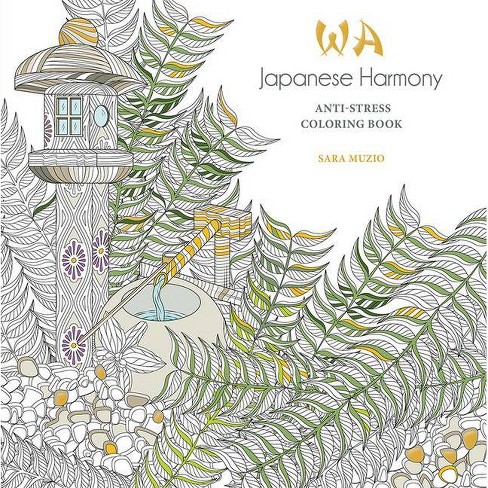 Download Japanese Harmony Coloring Book By Sara Muzio Paperback Target