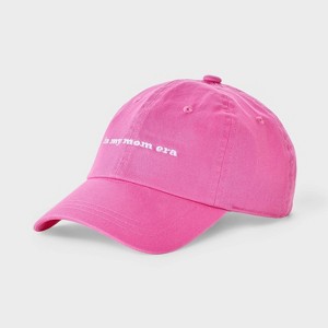 In My Mom Era Baseball Hat - Universal Thread™ Pink - 1 of 4