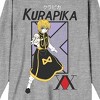 Hunter X Hunter Kurapika Men's Athletic Heather Long Sleeve Shirt - 2 of 3