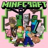 Girl's Minecraft Steve and Alex Group Shot T-Shirt - 2 of 4
