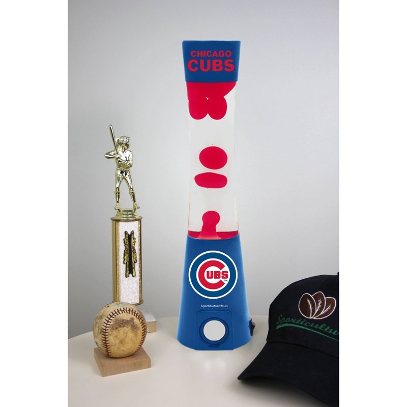 MLB Chicago Cubs Magma Lamp Speaker, 2 of 4
