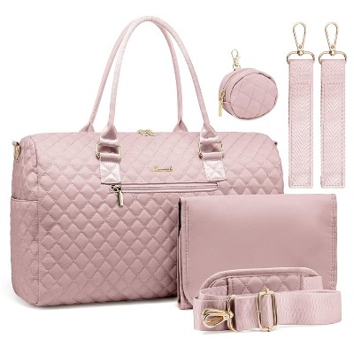 LOVEVOOK Diaper Bag Tote with Pacifier Case and Changing Pad