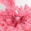 Karl Home 6ft Pink PVC Christmas Tree - 4 of 4