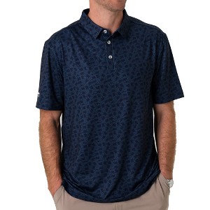 Burlebo Men's Performance Short Sleeve Polo Golf Shirt - 1 of 4