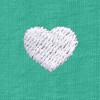 Dalix Lil Heart Face Embroidered Lightweight Relaxed Jersey Tee Summer Cute Short Sleeve T Shirt Womens - 2 of 4
