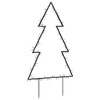 VidaXL Christmas Light Decoration with Spikes Tree 115 LEDs 35.4 in. - 4 of 4
