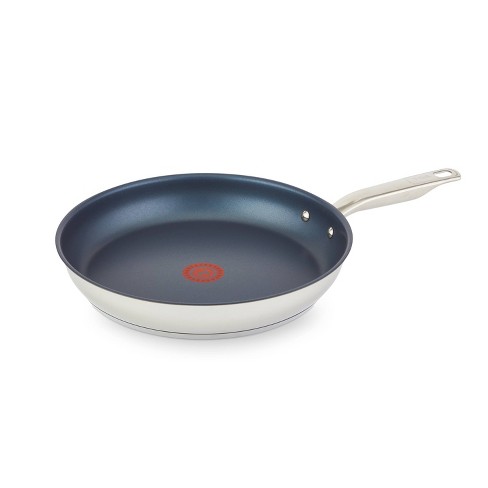 T-fal Platinum Unlimited Nonstick Stainless Steel 12 Fry Pan with  Induction Base