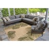 Liora Manne Carmel  Indoor/Outdoor Rug  Green.. - 2 of 4