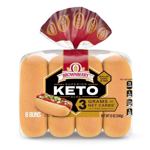 Brownberry Keto Hot Dog Buns - 12oz - image 1 of 4