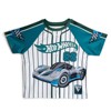 Hot Wheels Mesh Baseball Jersey Athletic T-Shirt and Shorts Outfit Set Toddler - 2 of 4