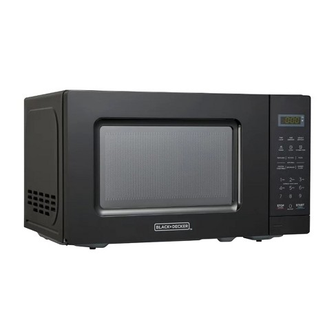 Black+decker 0.7 Cu Ft 700w Microwave Oven - Black - Em720cpn-p : Target