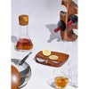 nambe Blend Bar Board with Knife, 9-Inch Board, 7-Inch Knife, Made of Acacia Wood and Stainless Steel, Ideal for Prep and Serving - 3 of 4