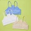 3pk Yellowberry Sugar Seamless Racerback Bra Double-Layered Wire-Free and Pull-Over Design The Perfect Comfort & Style for Tween Girls - 2 of 4