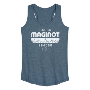 Women's - Alien: Earth - Uscss Maginot -Women's Any Way Short Sleeve Graphic Dress Graphic Racerback Tank - 1 of 4