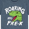 Boys' - Instant Message - Roaring Into Pre K Short Sleeve Graphic T-Shirt - 2 of 4