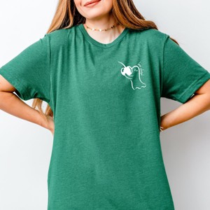 Simply Sage Market Boo Cheri Ghost Short Sleeve Tee - 1 of 4
